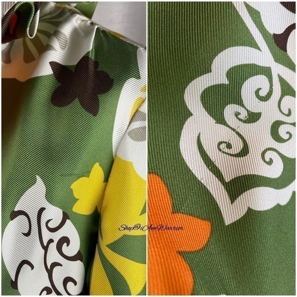 J. Crew Collection rare silk twill Bahia floral ruffle dress *shop@iamwarrior - Picture 15 of 17